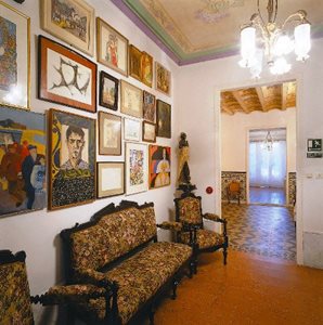 Hotel Romantic Sitges - Museum salon