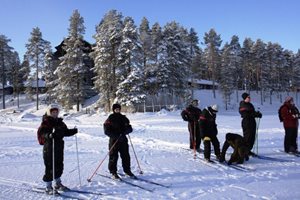 Cross country ski school begins