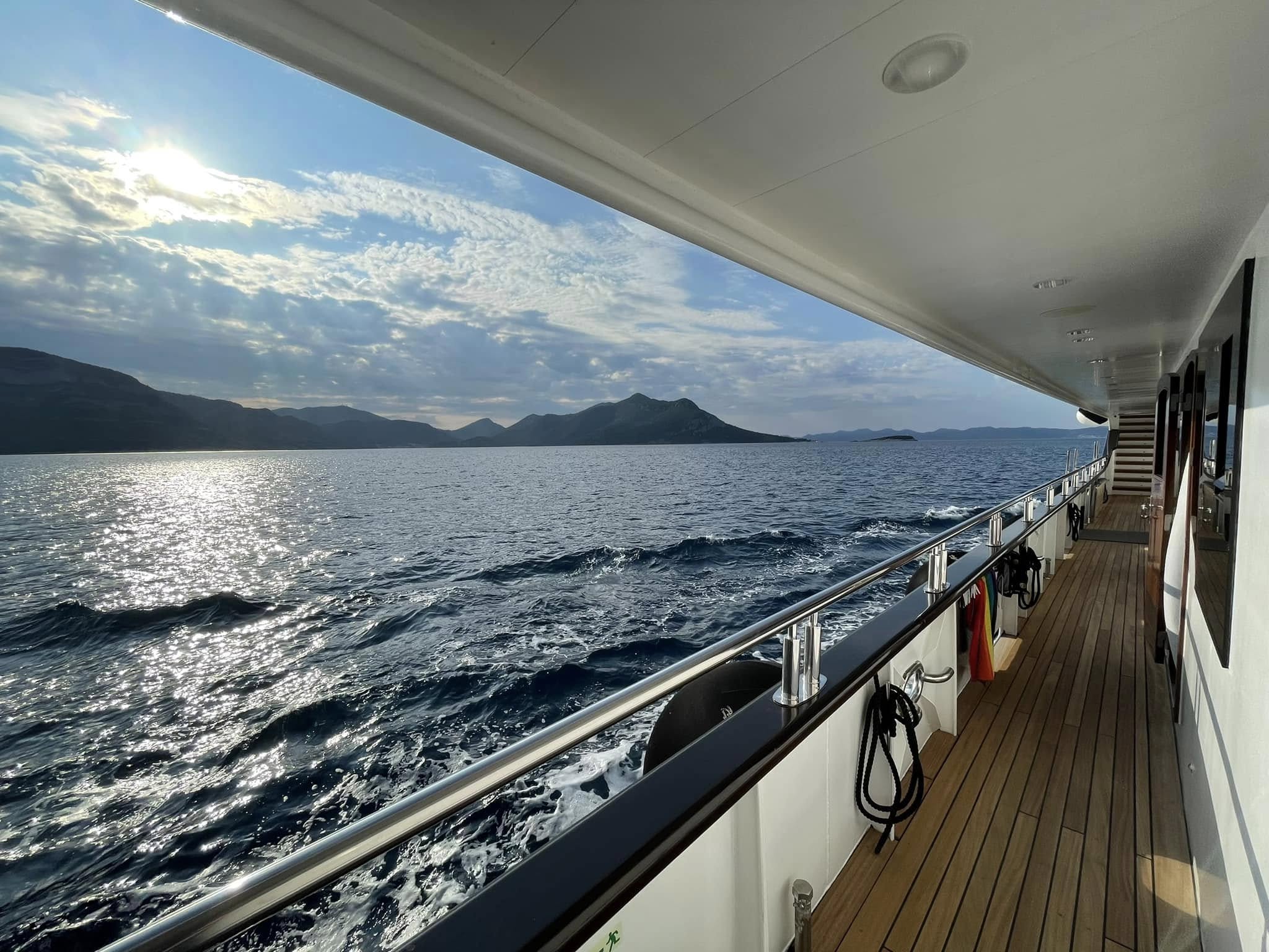 Proue du M/S Zeus