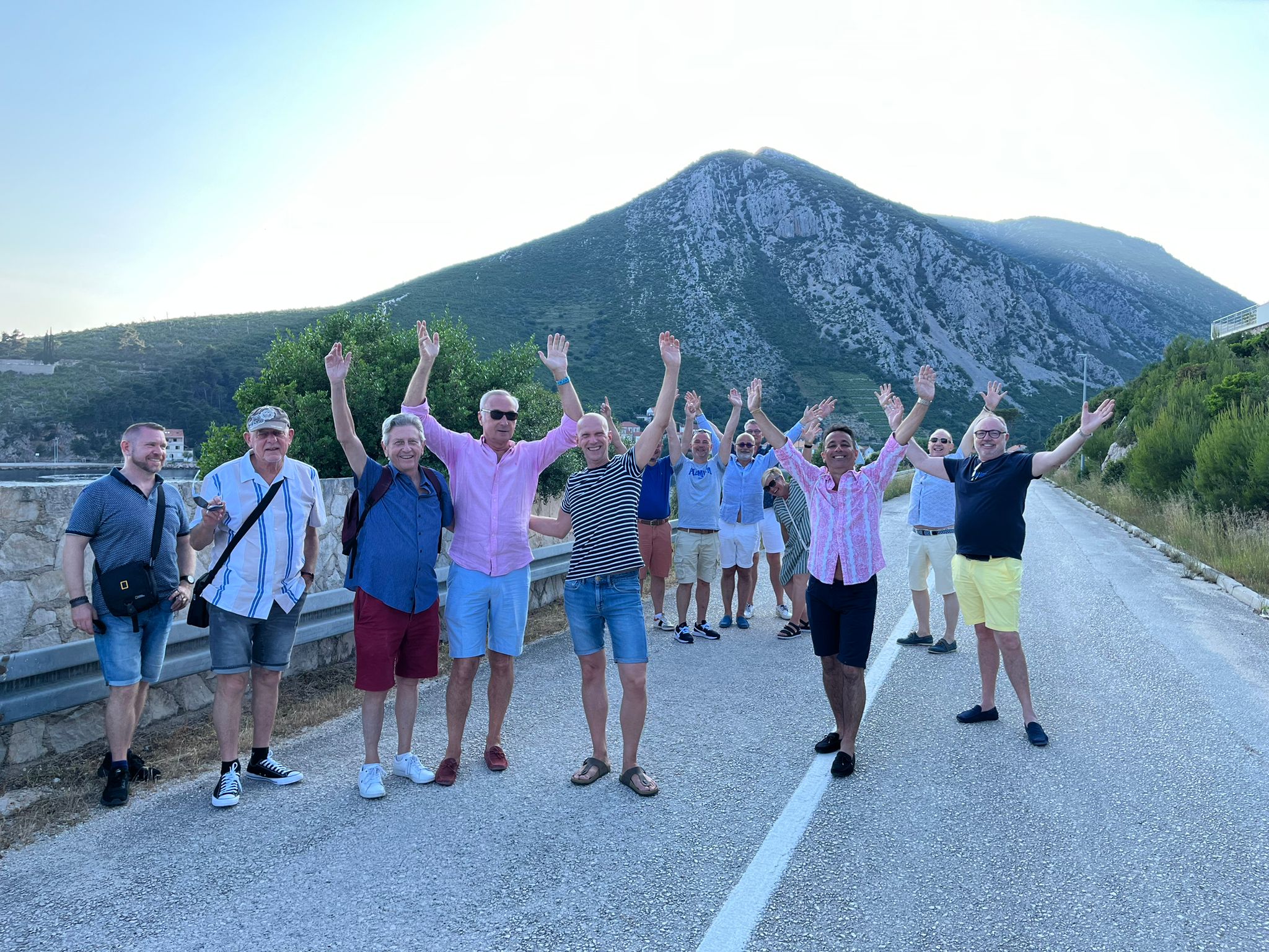 Groupe HolidayPride sur le pont