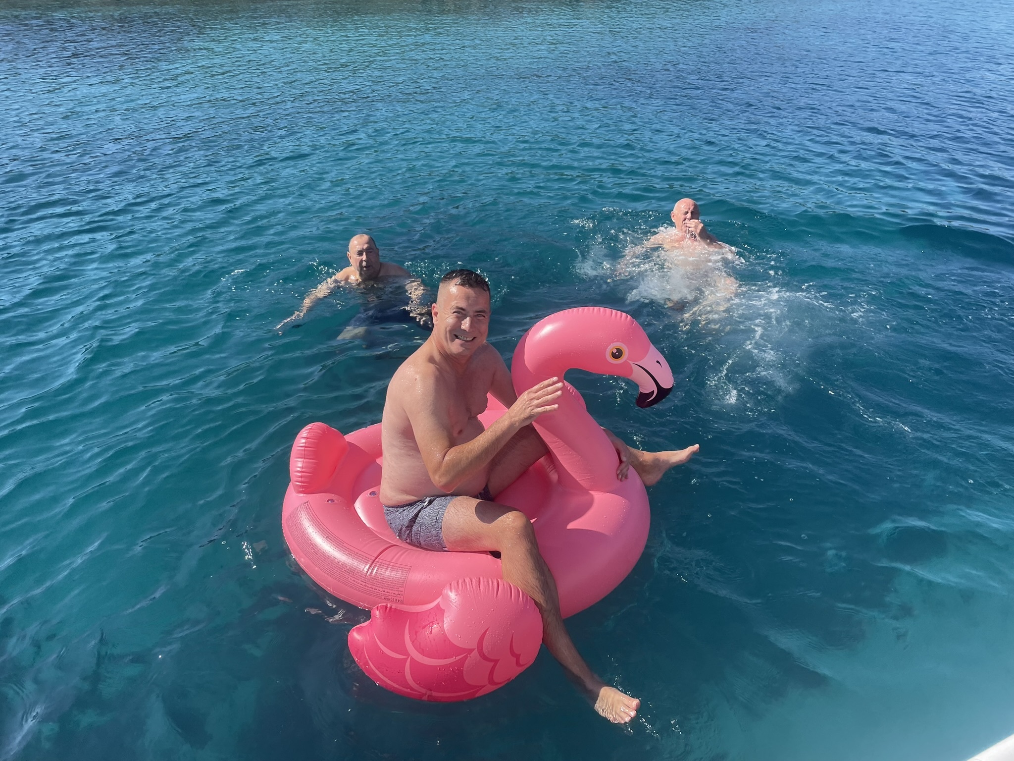 Moment à bord pendant la croisière