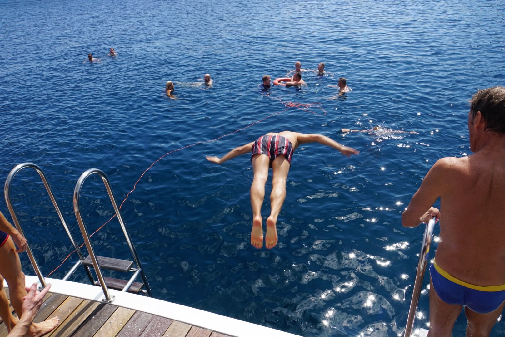 Plongeon dans l’Adriatique