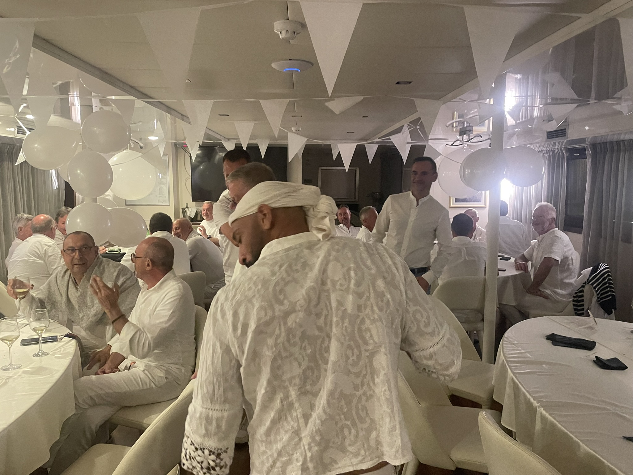White Party à bord